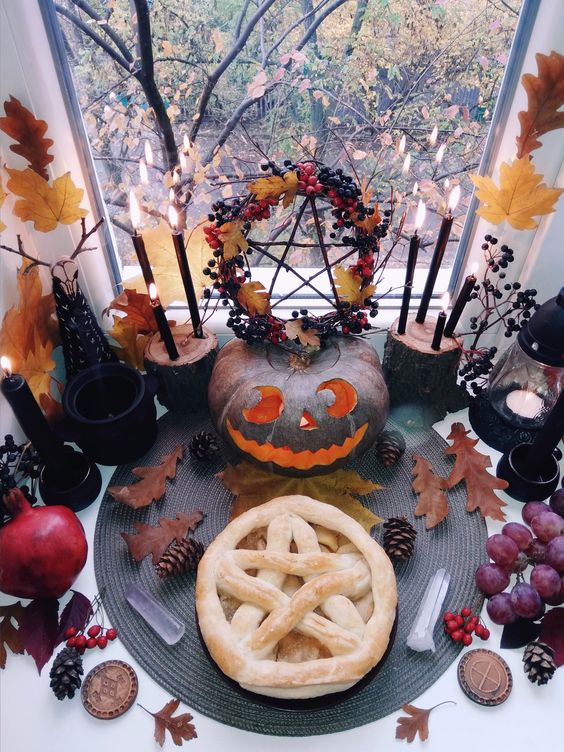 Altar Samhain | Samhain. Época De Oscuridad Y Retrospección. | Sabbats