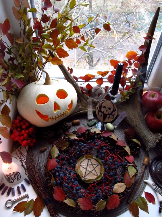 Altar Samhain | Samhain. Época De Oscuridad Y Retrospección. | Sabbats