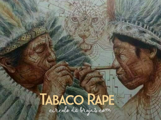 Tabaco Rape Pipa Sagrada Medicina Ancestral