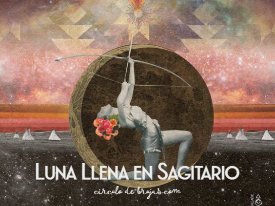 Luna llena en Sagitario