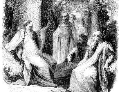 Druidas Dibujos Sabios | Druidería