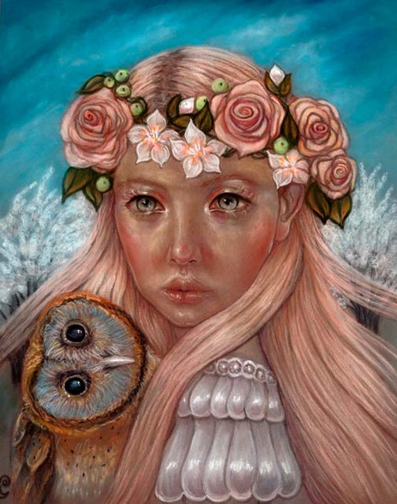 Buho Blodeuwedd | Las Diosas Búho | Animales De Poder