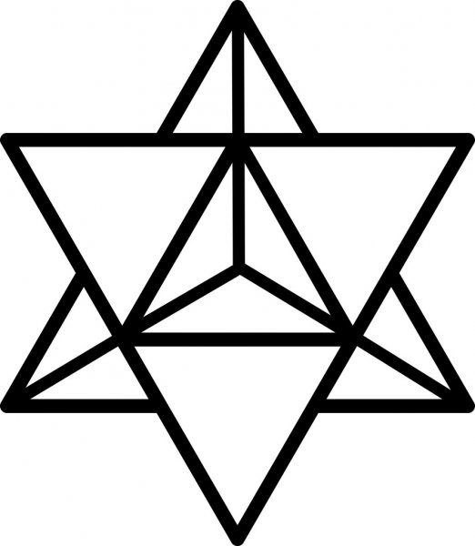 Merkaba Star Tetrahedron Metatrons Cube | La Merkabá | Símbolos
