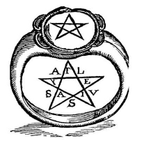 Crotona Pentagram Ring Stregheria | Brujería