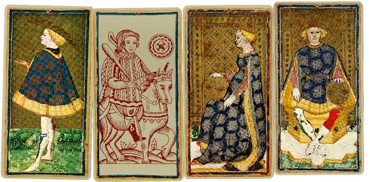 History Of Tarot Cards Mazo Visconti Sforza Tarocchi | La Historia Del Tarot | Oráculos & Mancias