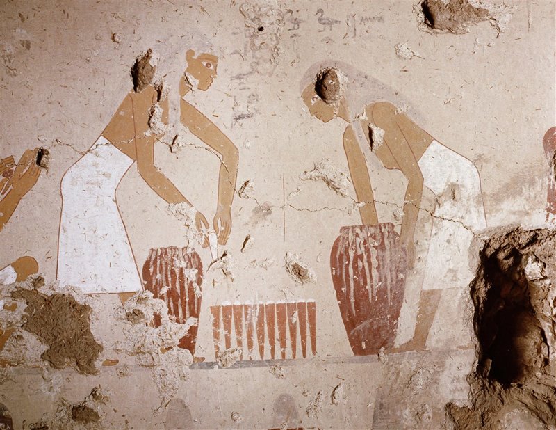 Mujeres Preparando Cerveza Tumba De Senet Dinastia Xii | Sekhmet | Mitología