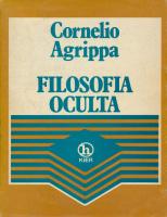 Los Tres Libros De La Filosofia Oculta De Cornelius Agrippa 5 Pdf Free | La Filosofía Oculta