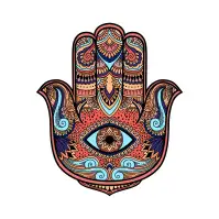 Hamsa | 20 Simbolos Relacionados Con La Brujería Que Debes Conocer | Símbolos