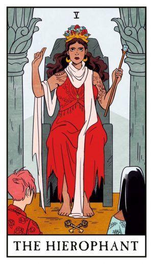Modern Witch Tarot Hierofante | Dioses Y Diosas Arcanas | Oráculos & Mancias