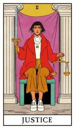 Modern Witch Tarot Justicia | Dioses Y Diosas Arcanas | Oráculos & Mancias